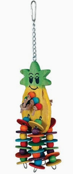 Medium Pineapple Bird Toy